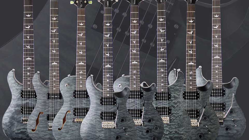 New Gear: PRS Unveils Limited-Run SE Satin Quilt Stealth Finish