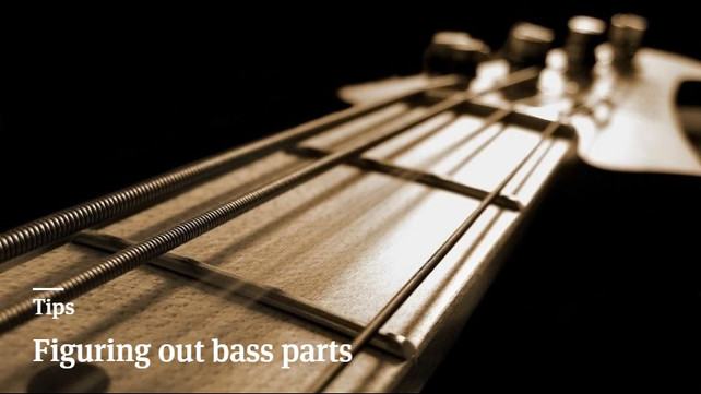 Learn Something How To Figure Out What Bass Is Playing In