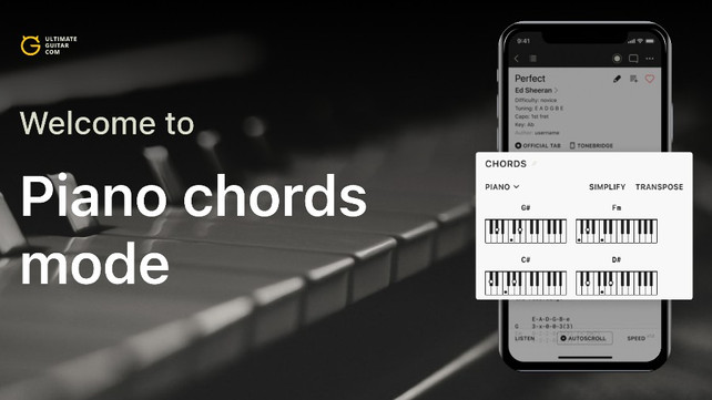 News for Piano Players: UG Introduces Piano Mode for Guitar Tabs | Music News @ Ultimate-Guitar.Com