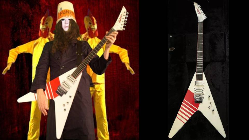 Buckethead guitar for sale clearance