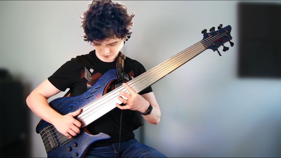 Polyphia - Playing God Bass Cover TAB 