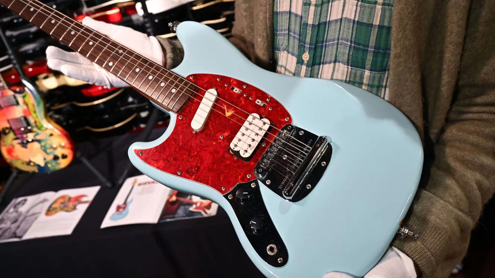 Kurt Cobain's Fender Skystang I Eighth Most Expensive Guitar