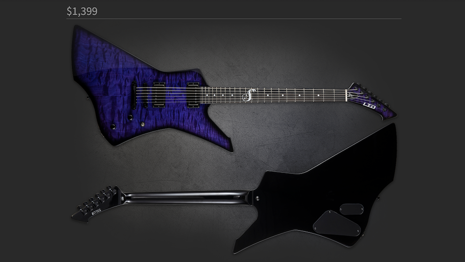 ESP Announces Limited-Edition James Hetfield Signature LTD
