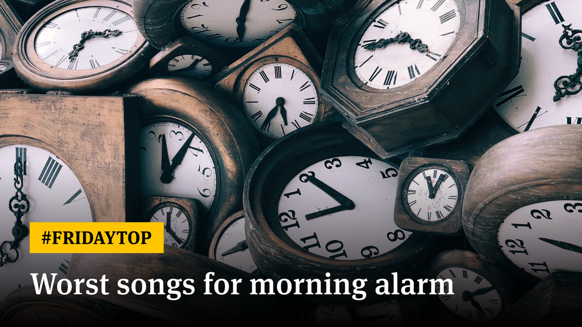 Friday Top 15 Worst Morning Alarm Songs Ultimate Guitar
