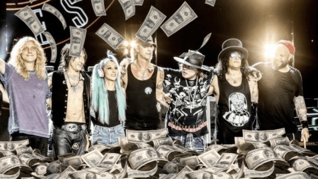 Image result for guns n roses money