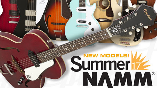 New Guitars: These Are the Guitars Epiphone Presented at This Year's Summer NAMM