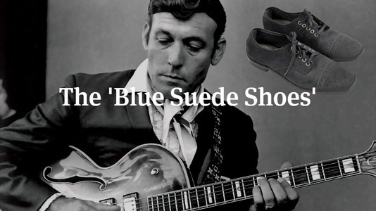 The Story of the 'Blue Suede Shoes'