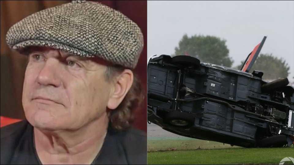 AC/DC Singer Brian Johnson Suffered a Car Crash in His Racing Car ...
