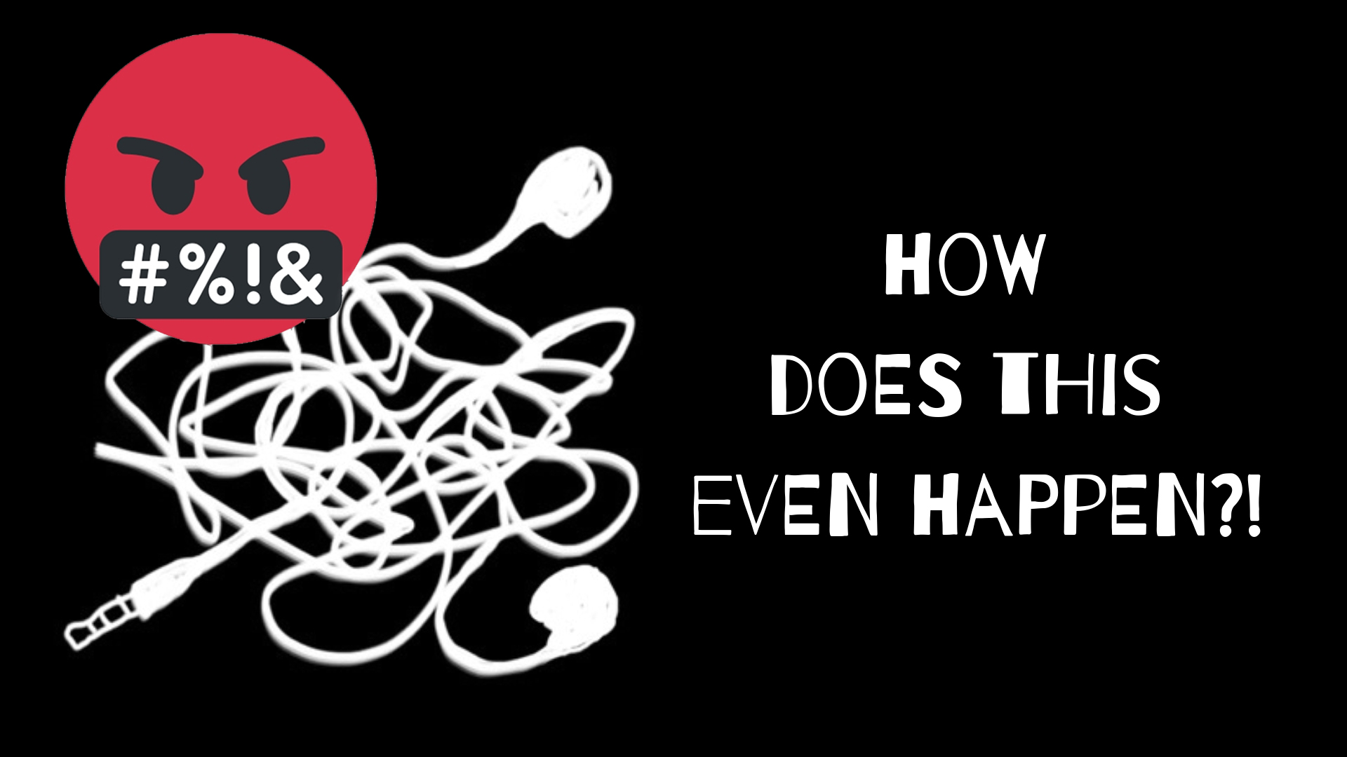 6 Worst Cases of Tangled Headphones That We Could Find + A Guide On How