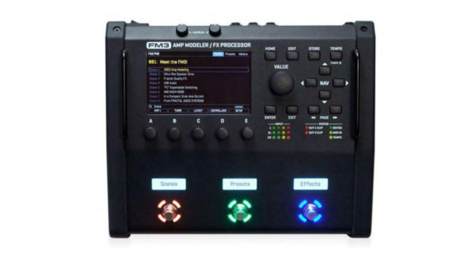 Fractal Audio Systems FM3 アンプモデラー Fractal Audio Systems FM3 - Axe-Fx IIIをフロア・ユニットに