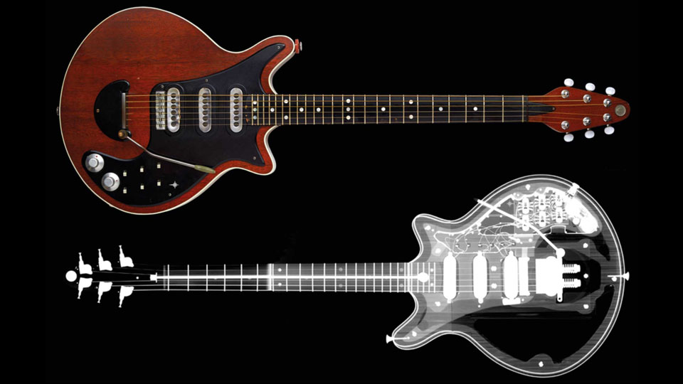 BRIAN MAY RED SPECIAL GUITAR PLANS FOR MAKE RARE YOUR OWN REPLIC REAL FULL SIZE