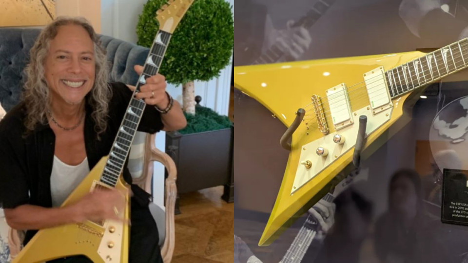 ESP Announces New Kirk Hammett Signature LTD V-Style Model
