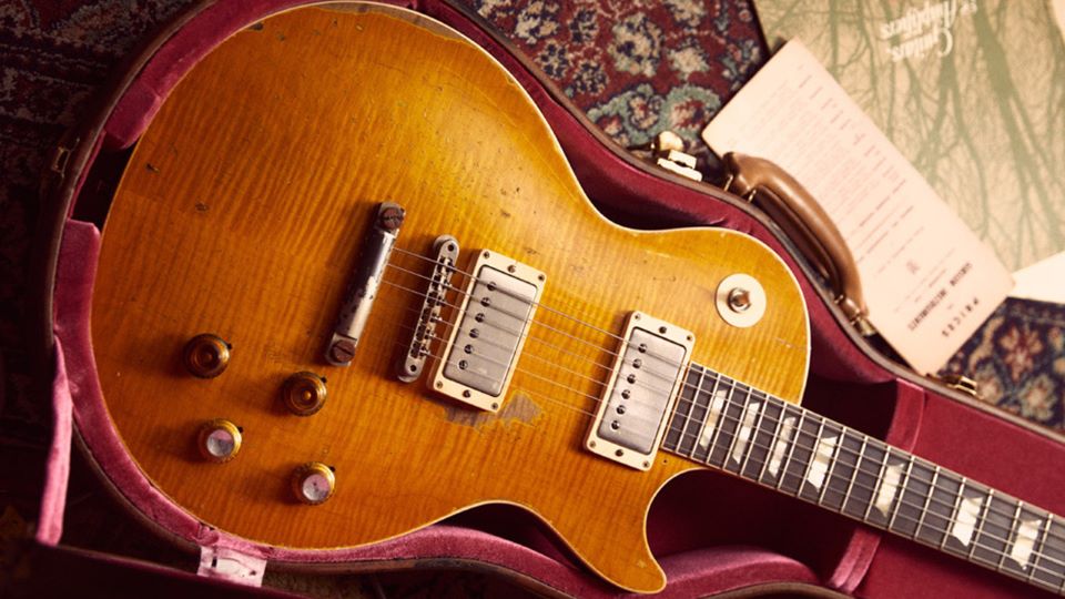 Gibson Reveals 'Greeny' Les Paul Custom Shop Replica Built in