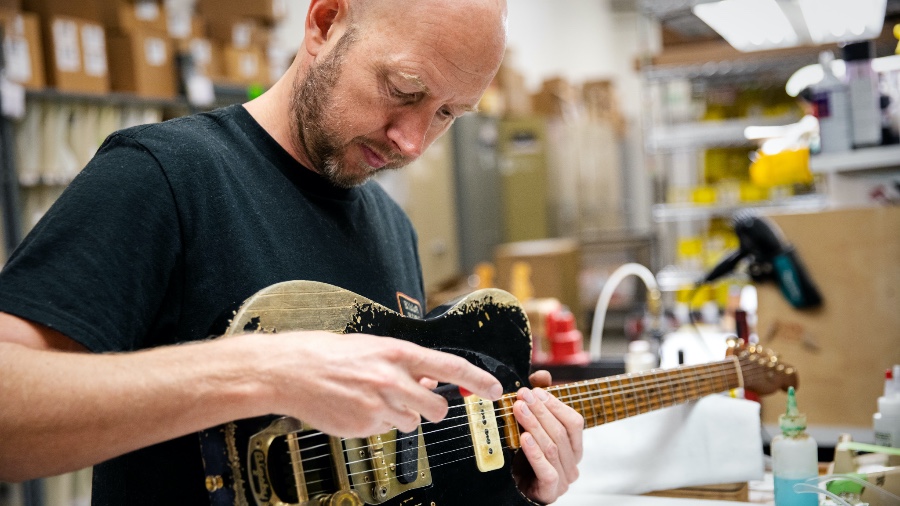 Fender Custom Shop Promotes Vincent Van Trigt to Master Builder