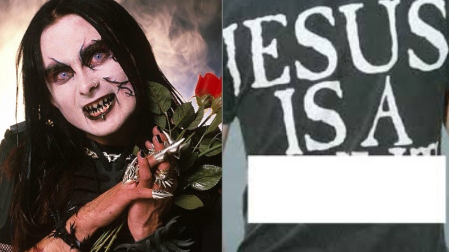 cradle of filth shirt jesus