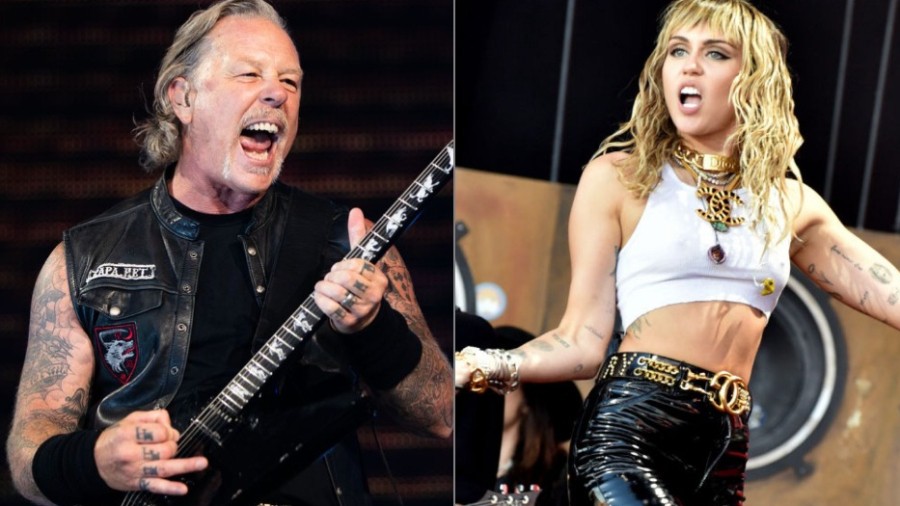 900px x 506px - Miley Cyrus Is Working on Metallica Covers Album | Music News @  Ultimate-Guitar.Com