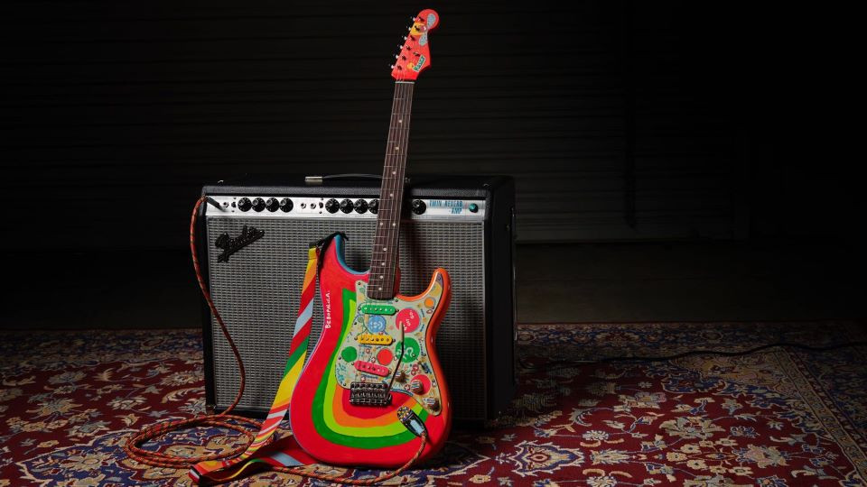 Fender Reveals New Hand-Painted George Harrison Rocky Stratocaster