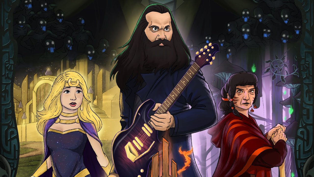 Watch: John Petrucci Releases Animated Music Video for Single 'Temple of Circadia' | Music News @ Watch: John Petrucci Releases Animated Music Video for Single 'Temple of Circadia' | Music News @