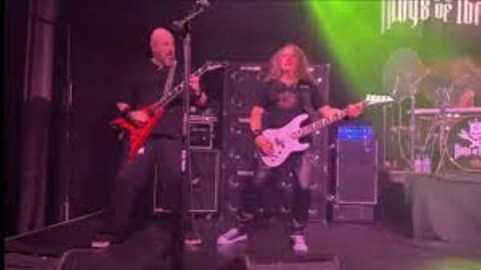 Watch: Founding Megadeth Guitarist Greg Handevidt Joins Kings of Thrash ...