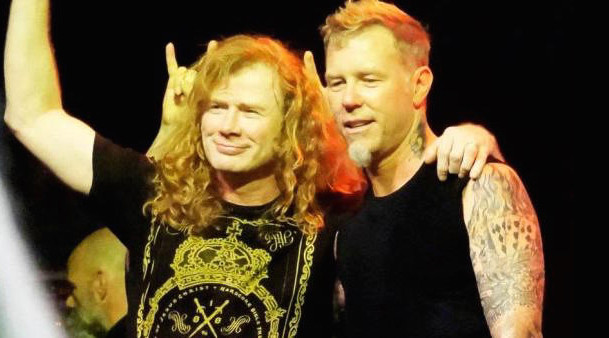 James Hetfield: Dave Mustaine Is an Amazing Musician, He Did Very Well for  Himself | Ultimate Guitar