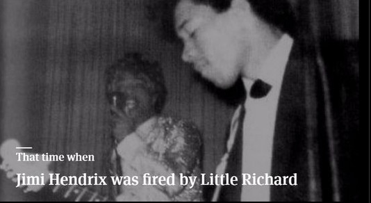 That Time When Jimi Hendrix Was Fired by Little Richard