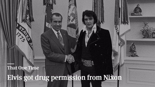 That One Time When Elvis Got Drug Permission From President Nixon