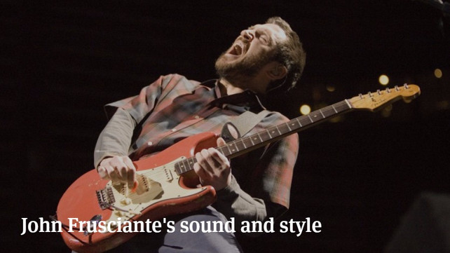 John Frusciantes Distinctive Sound And Style John Frusciantes Distinctive Sound And Style