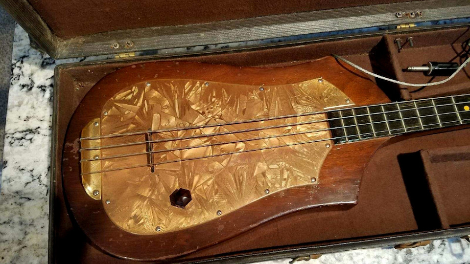 Oldest Electric Bass Guitar in the World Was Sold Today on Ebay for 23 850 Ultimate Guitar