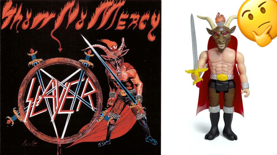 Minotaur 10 cm _ thrash metal old Slayer ReAction Actionfigur Show no Mercy 
