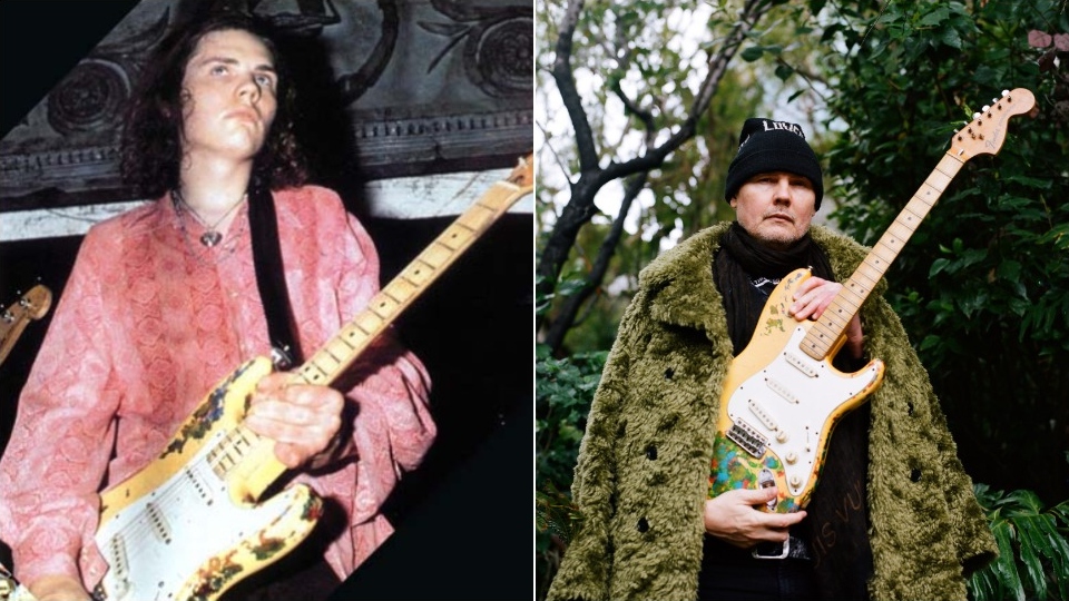 Watch Smashing Pumpkins Billy Corgan Play His Newly Reacquired Gish Era Fender Stratocaster 27 Years After Being Stolen Music News Ultimate Guitar Com