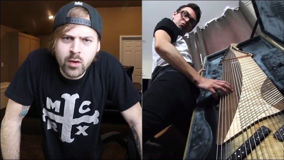 Jared Dines Reacts to Stevie T s 20 String Guitar Have You Stooped So Low That You Imitate Me Ultimate Guitar