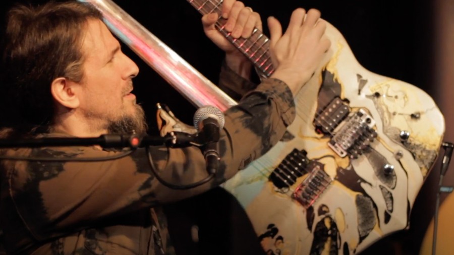Bumblefoot clearance fretless guitar