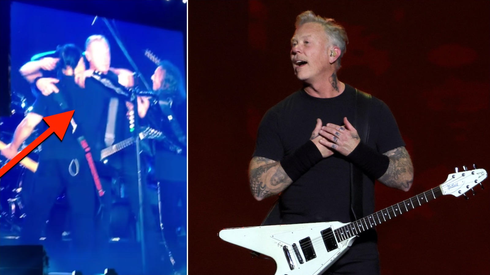 Wholesome James Hetfield Admits He Felt Insecure During Metallica's