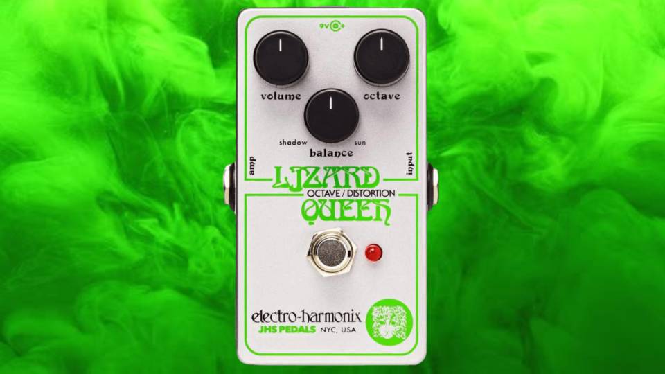 EHX Releases the Lizard Queen Octave Fuzz a Nano-Sized Homage to