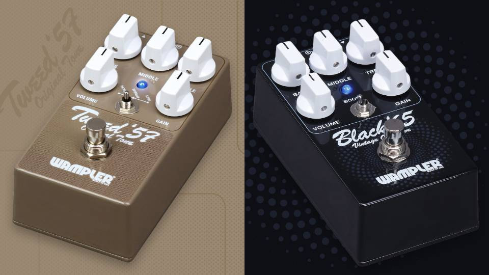 Wampler Reissues Tweed '57 and Black '65 Overdrive Pedals Wampler