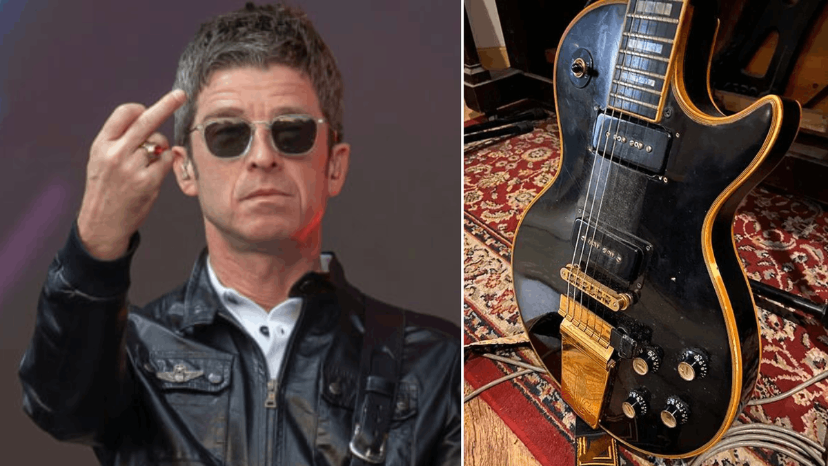 Wiped Peter Noel Gallagher Wiped Peter Green's Signature Off The Late Icon's Les ...