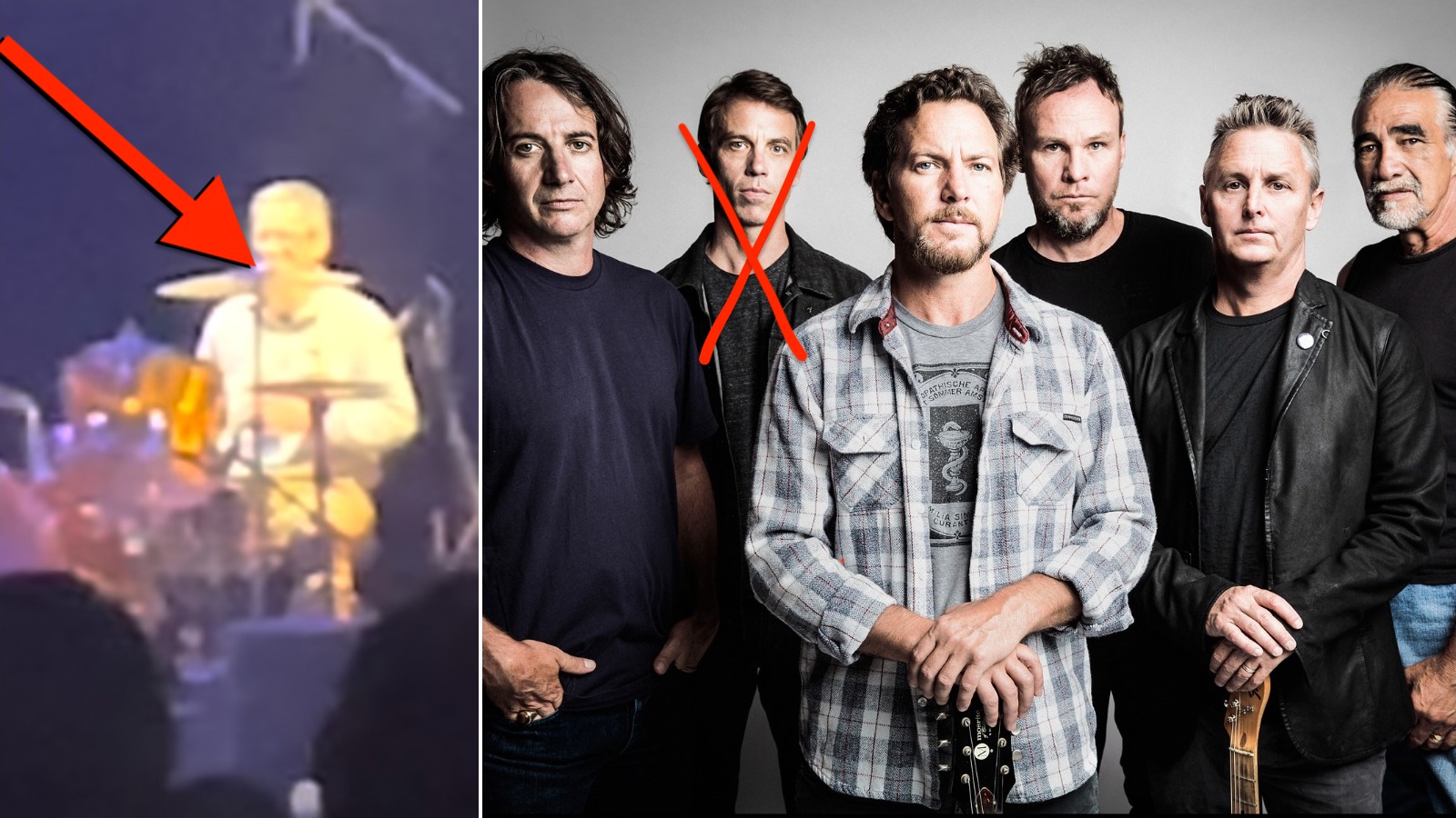 Watch Original Pearl Jam Drummer Joins The Band Live For The First
