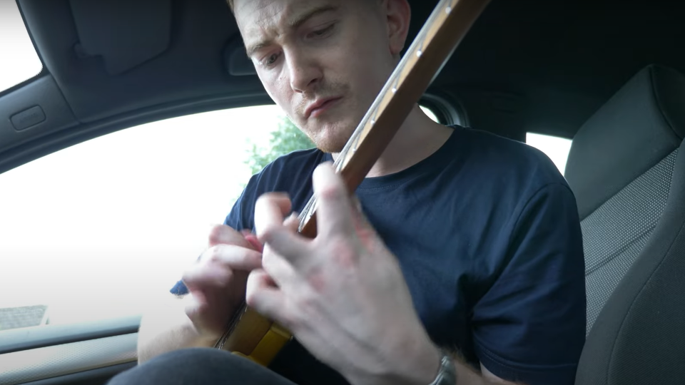 WTF This is What a Guitar Plugged Into a Car Stereo Sounds Like