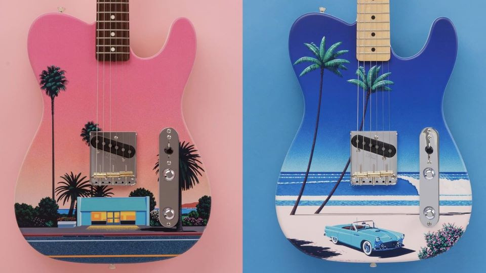 Fender Japan Releases Summer-Themed, Limited-Edition Art