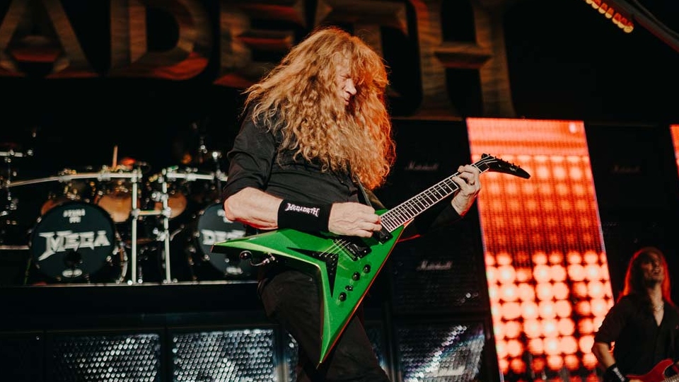 Dave Mustaine Shares Experience With His New Kramer Signature Guitar