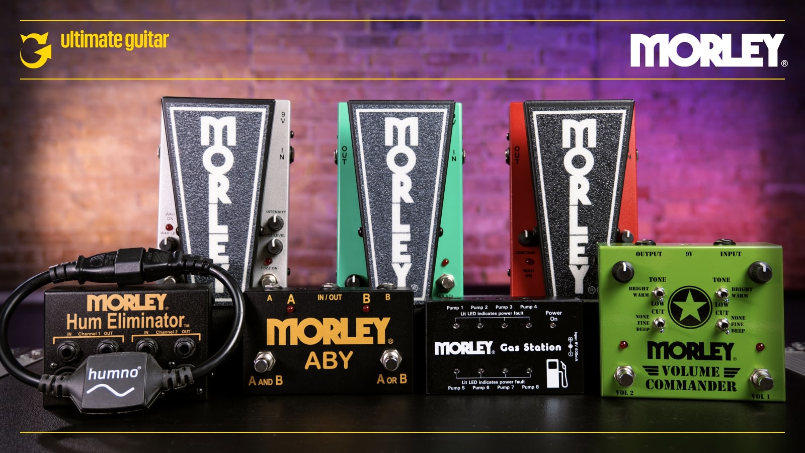 Giveaway Contest: Win $1K of Morley Pedals and a 10 Years of UG PRO
