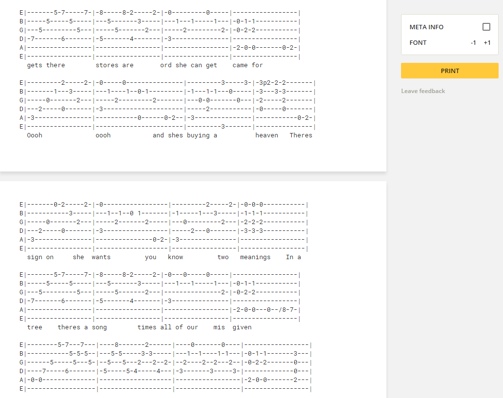 Guitar Tab Tutorials Can I Call You Tonight? Guitar Tab in B Major -  Download & Print - SKU: MN0229778