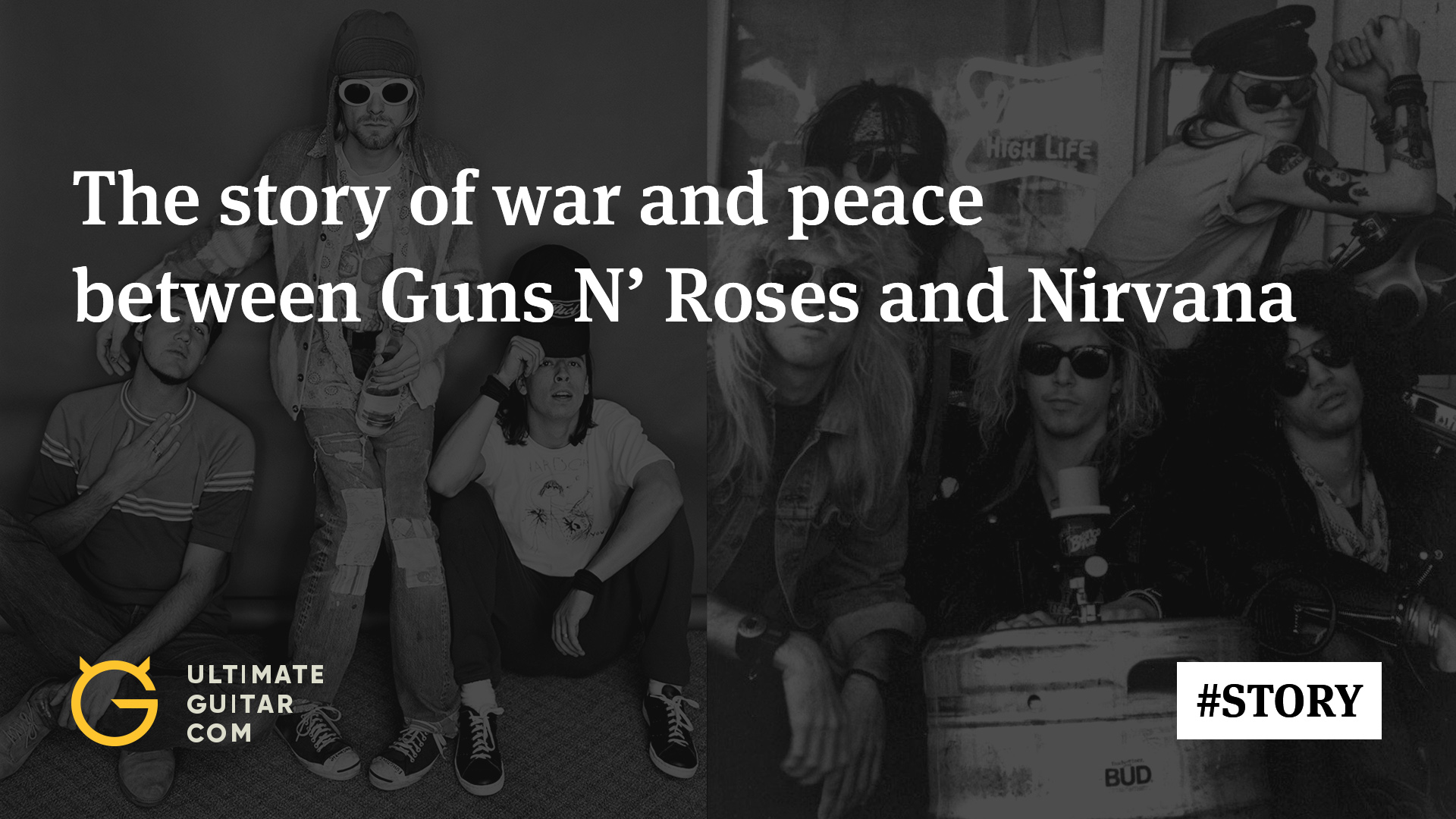 The Story Of War And Peace Between Guns N Roses And Nirvana Articles Ultimate Guitar Com The Story Of War And Peace Between Guns N Roses And Nirvana Articles Ultimate Guitar Com