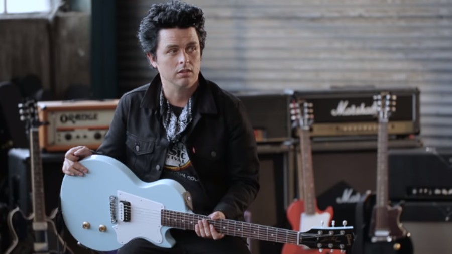 Billie joe armstrong signature guitar les paul junior deals