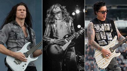 Iconic shop metal guitars
