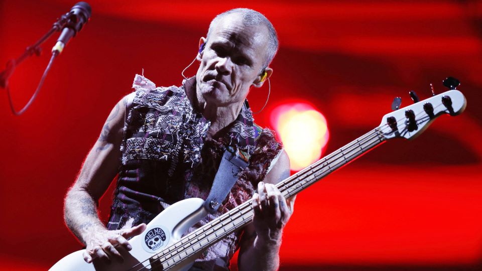 Watch Red Hot Chili Peppers' Flea Plays the U.S. National Anthem on