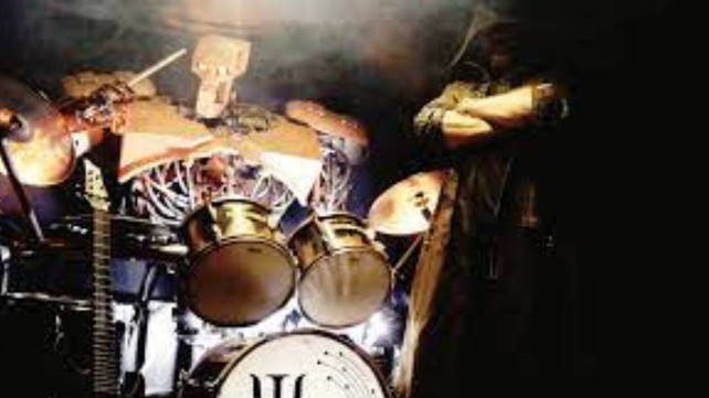 This Judge Dredd-inspired Android Is the Most Metal Drummer You'll See | Music News @ This Judge Dredd-inspired Android Is the Most Metal Drummer You'll See | Music News @
