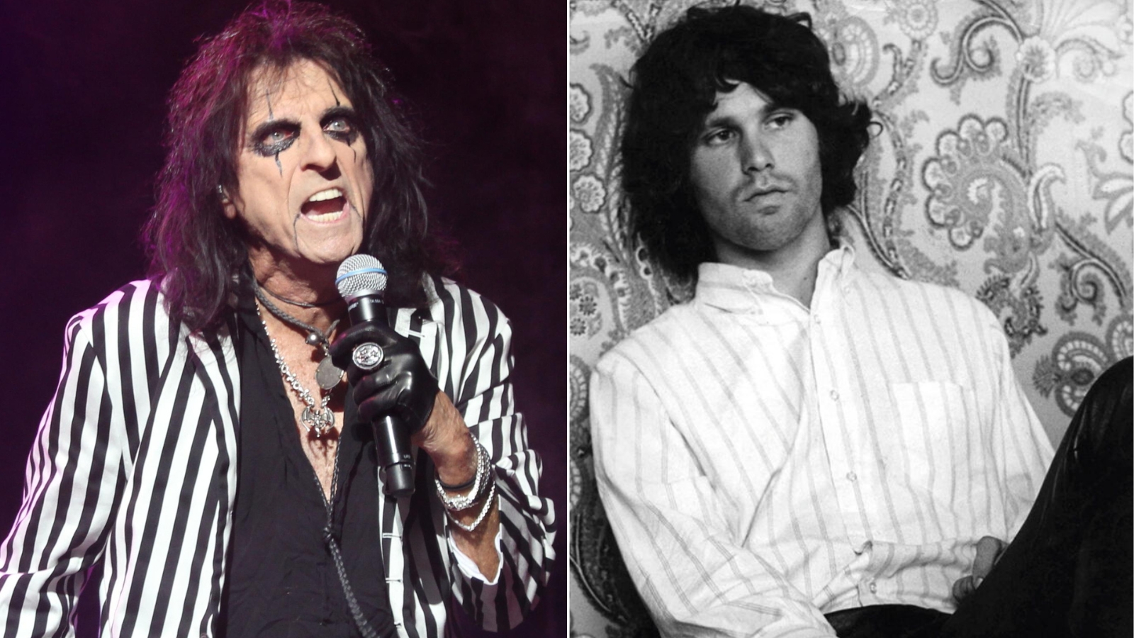 The Strange Connection Between Alice Cooper and Jim Morrison and the