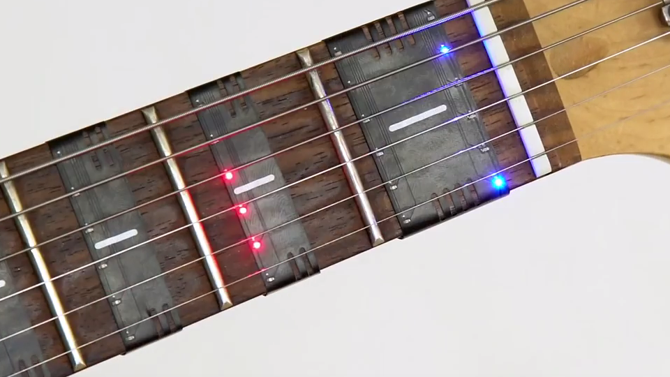 They Now Make Fretboard Lights to Show You How to Play Guitar, Here's How They Work Music News