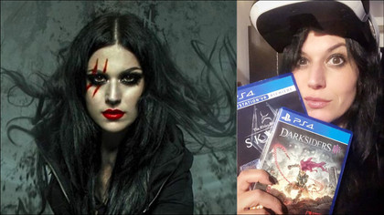 Cristina Scabbia's love of gaming goes far deeper than just Metal